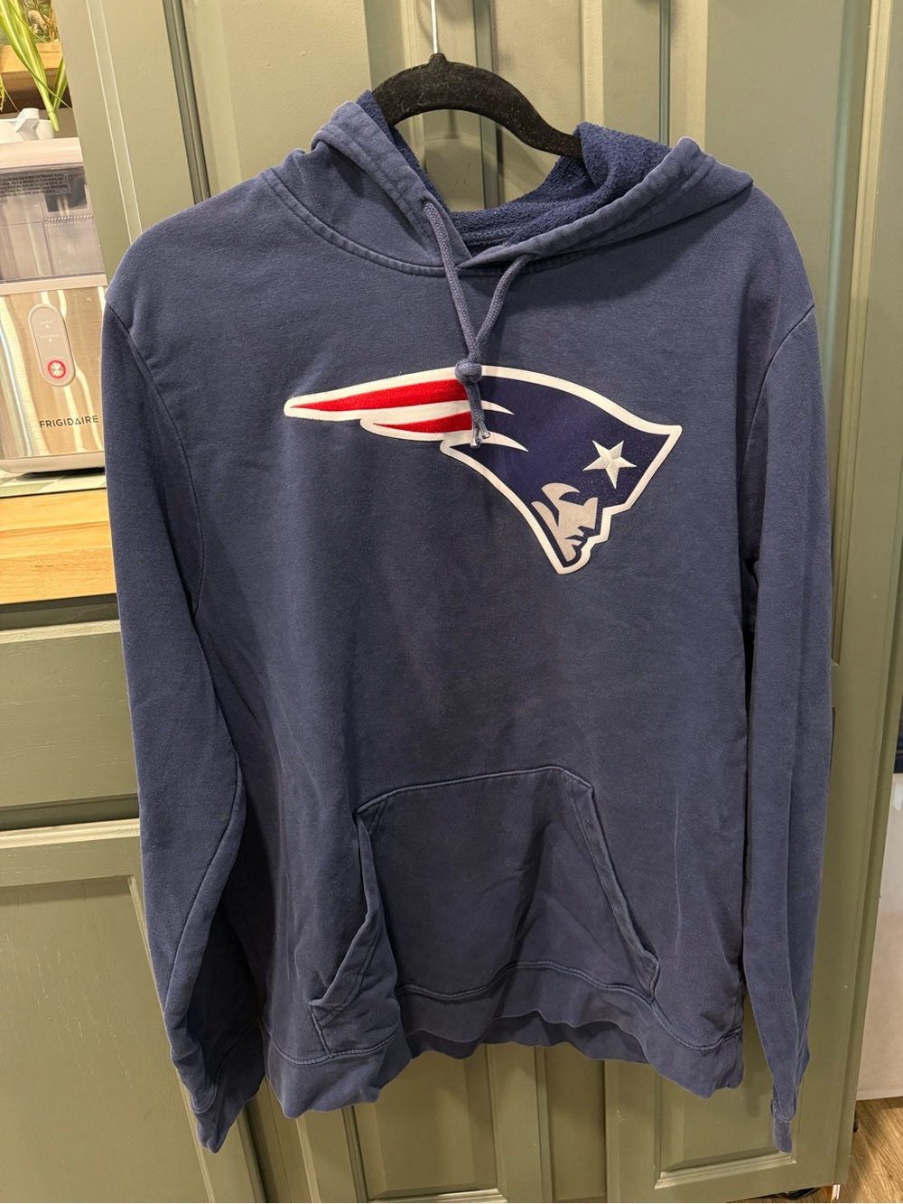 Majestic Navy New England Patriots Pullover Hoodie